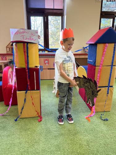 Máme taky draka z pohádky :-).