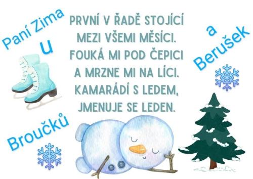 Paní Zima - 2. třída